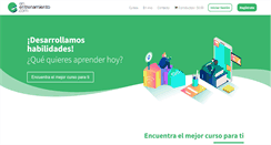 Desktop Screenshot of enentrenamiento.com